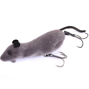 Мышь для ловли тайменя "Мышара №3"(серая)