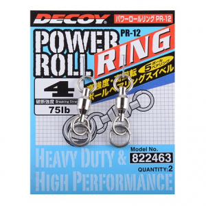 Вертлюжки морские Decoy Power Roll Ring PR-12 №4