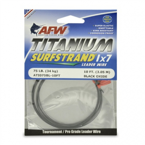 Поводковый материал AFW Titanium Surfstrand 1x7 (50lb)