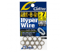 Заводные кольца Owner Hyper Wire P-12 №7 (83lb)