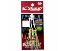 Крючки Assist Shout Jaco Hook 10-PJ 2/0 Glow