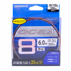 Плетеный шнур Shimano Ocea 8 #10 300м