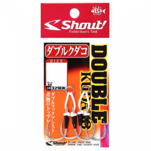 Крючки Shout Double Kudako 329DK 6/0