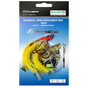 Оснастка морская Cod and Coalfish System 150см yellow