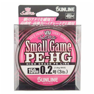 Шнур плетеный Sunline Small Game PE-HG 150м #0.2 (3lb)