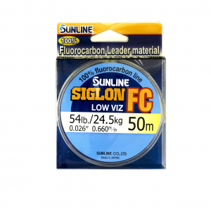 Леска флюорокарбоновая Sunline Siglon FC 50м HG #0.8/0.160мм