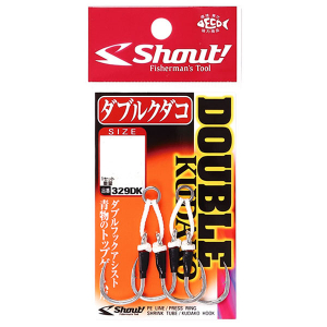 Крючки Shout Double Kudako 329DK 3/0