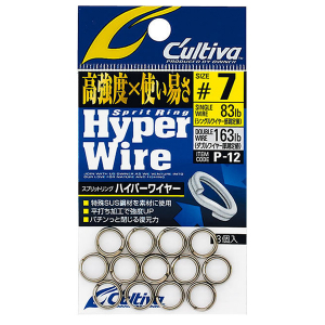 Заводные кольца Owner Hyper Wire P-12 №4 (50lb)