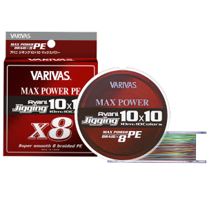 Плетеный шнур Varivas Avani Jigging Max Power PE8 #4 (300м)