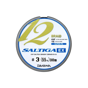 Шнур плетеный Daiwa Saltiga EX 12 Braid UVF+SI #6 300м