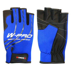 Перчатки без пальцев Wonder W-PRO Blue XL