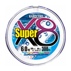 Шнур плетеный DUEL HARDCORE X8 SUPER 300m #5.0 0.38mm