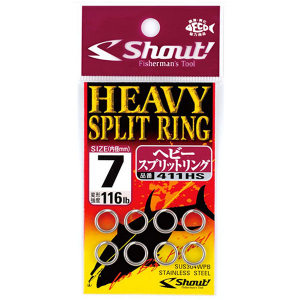 Заводные кольца Shout Heavy Split Ring #6 110Lb