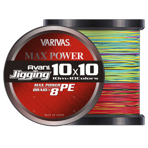 Плетеный шнур Varivas Avani Jigging 10x10 Max Power PEx8 #4 1200m