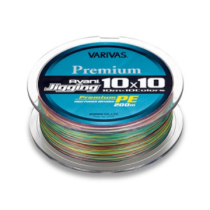 Плетеный шнур Varivas Avani Jigging 10X10 Premium Pe X4 #1.5