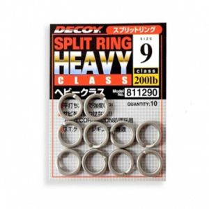 Заводные кольца Decoy Split Ring Heavy R-5 (200lb)