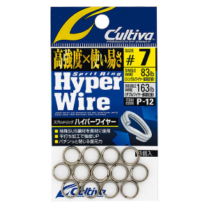 Заводные кольца Owner Hyper Wire P-12 №5 (61lb)