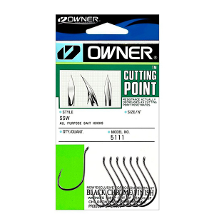 Крючки Owner Cutting Point SSW 5111 #4/0