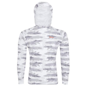 Футболка Pike Sunshield Hoodie, Print Camo Grey L