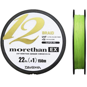 Плетеный шнур Daiwa Morethan UVF+SI 12EX #0.8 150m
