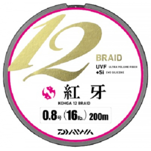 Плетеный шнур Daiwa Kohga 12 Braid #0.6