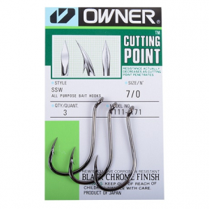 Крючки Owner Cutting Point SSW 5111 #7/0