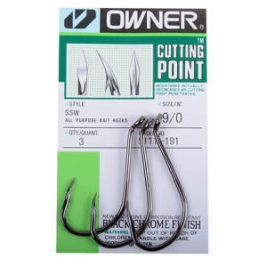 Крючки Owner Cutting Point SSW 5111 #9/0