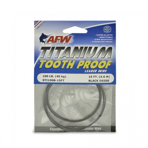 Поводковый материал AFW Titanium Tooth Proof (100lb)