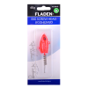 Джиг головка Fladen Big Screw Head Jig 60гр (Red)