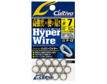 Заводные кольца Owner Hyper Wire P-12 №8 (115lb)