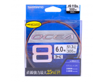 Плетеный шнур Shimano Ocea 8 #2 300м