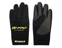 Перчатки Wonder W-PRO Titanium Black XXXL