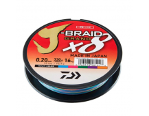 Плетеный шнур Daiwa J-Braid Grand X8 0.42mm 300m multicolor