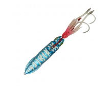 Приманка кальмар Savage Gear Swimsquid inchiku 120g 90мм Blue Pink Glow