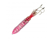 Приманка кальмар Savage Gear Swimsquid inchiku 120g 90мм Pink Glow