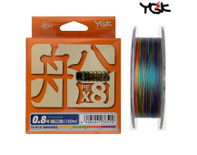 Плетеный шнур YGK VERAGASS PE X8 #1 (200м)